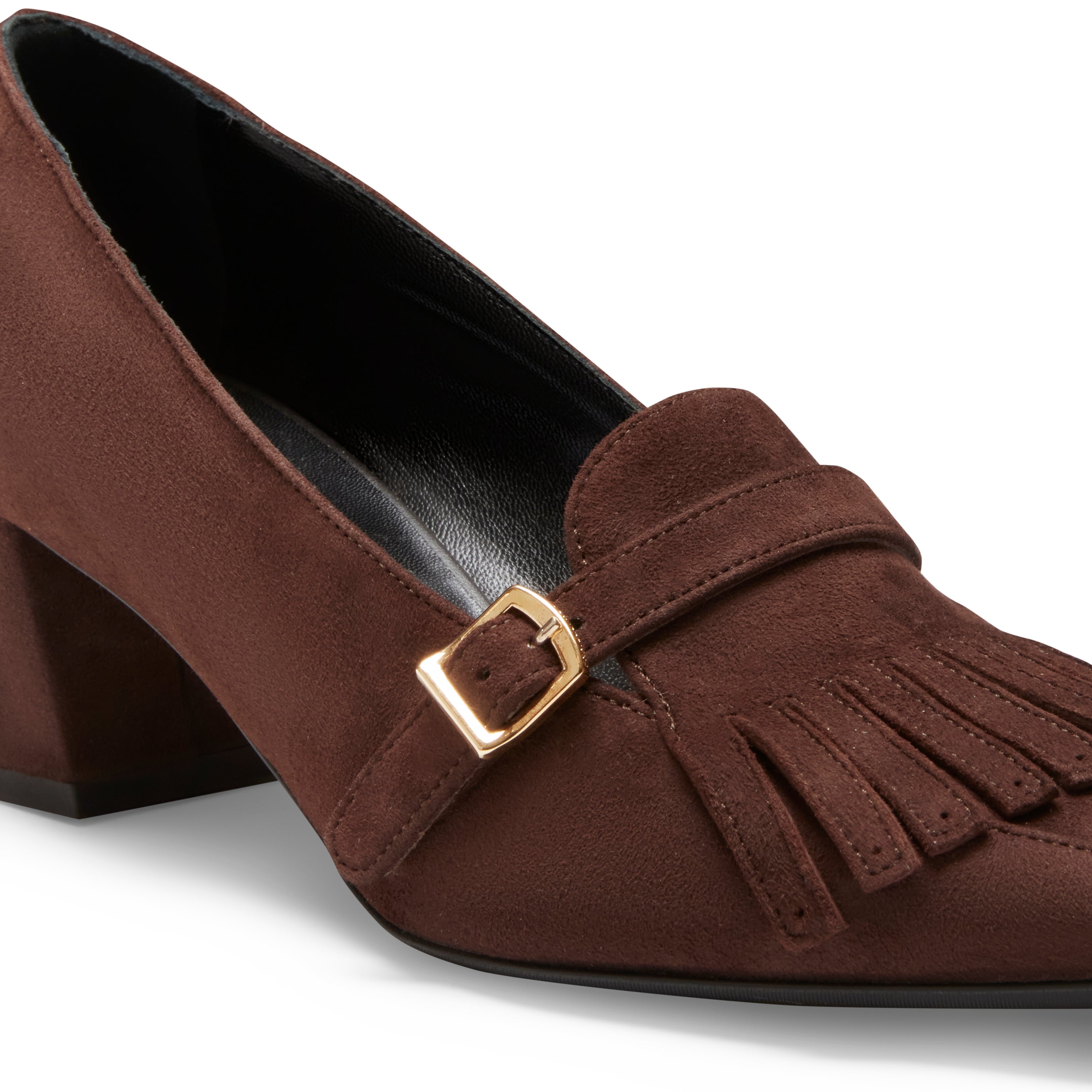 F.lli Rossetti Mocassino 68353 donna cacao suede tacco 45