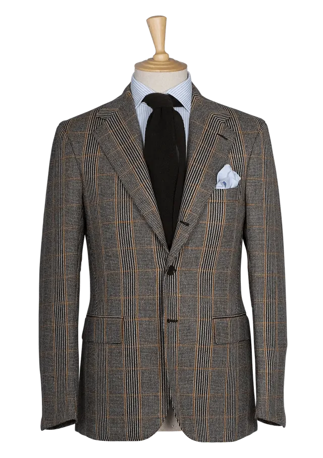 Stefano Bemer Blazers SV2069 giacca grigia Galles 50 lana