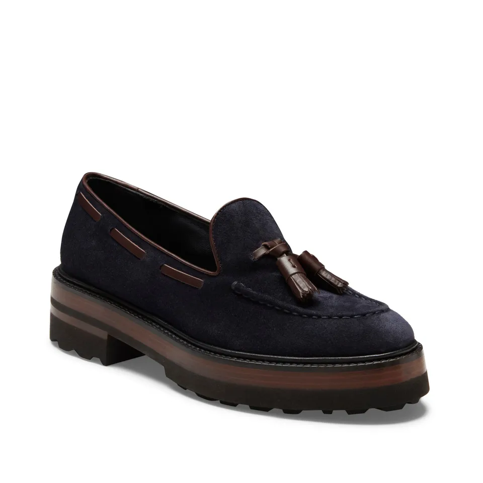 F.lli Rossetti Brera 67819 mocassino donna suede navy
