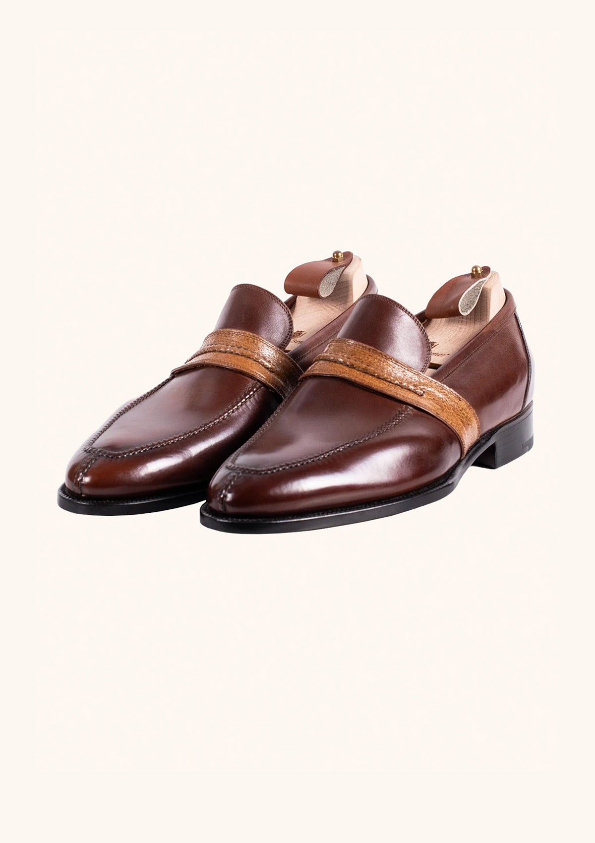 Stefano Bemer Loafers C1230 mocassini penny anguilla