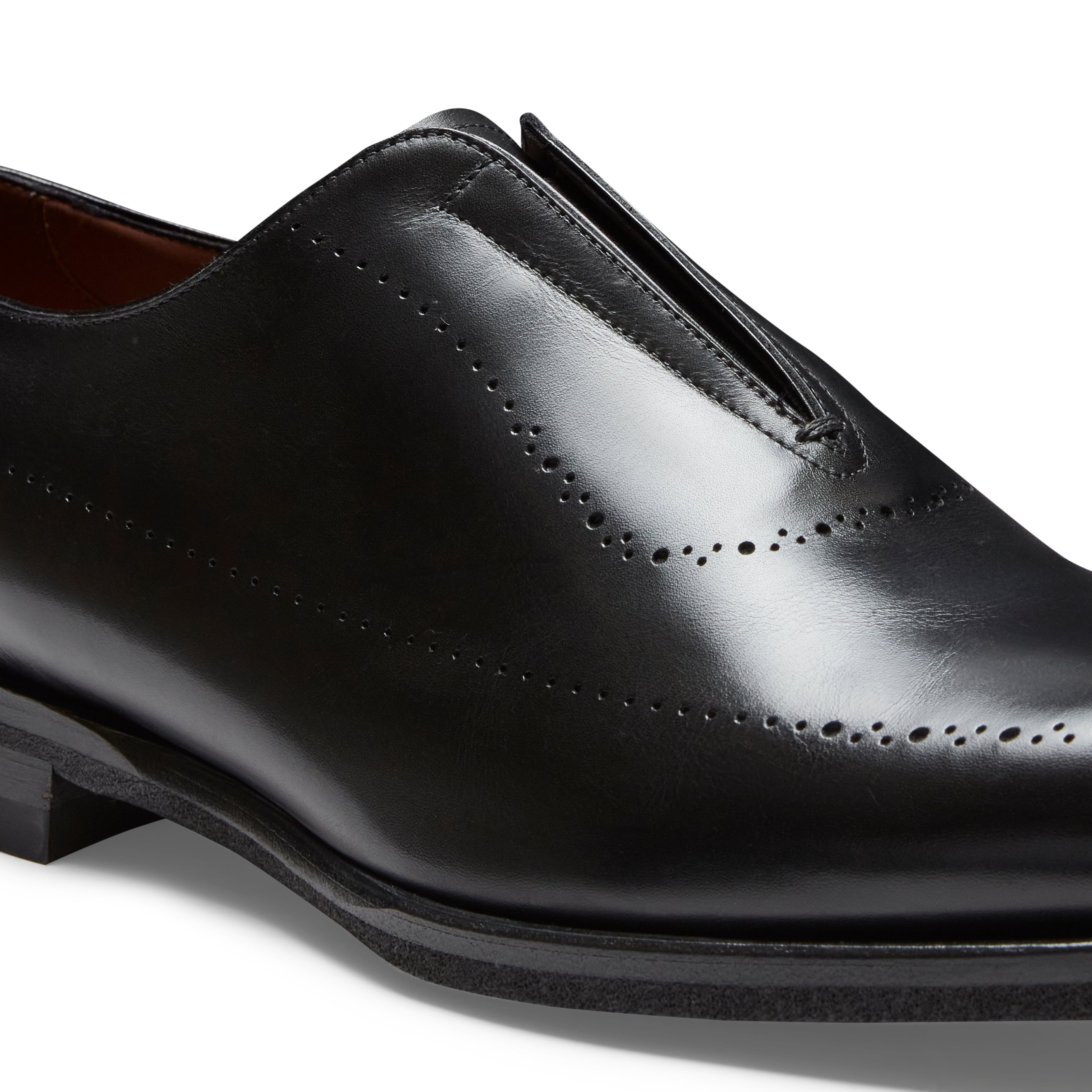 F.lli Rossetti 15261 slipper pelle nera uomo