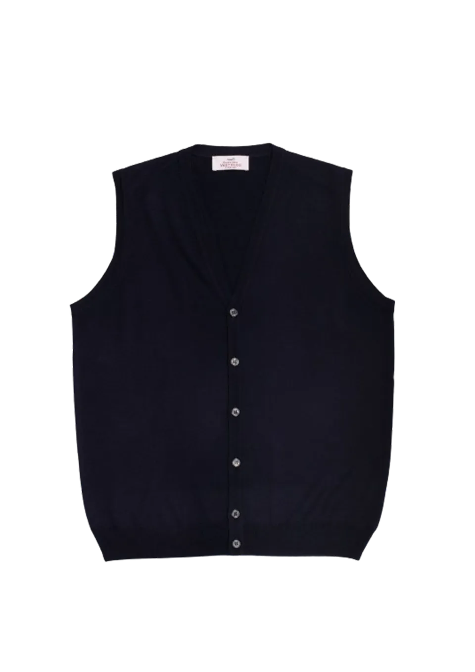 Stefano Bemer Blazers SV7001 Gilet Lana Blu Navy