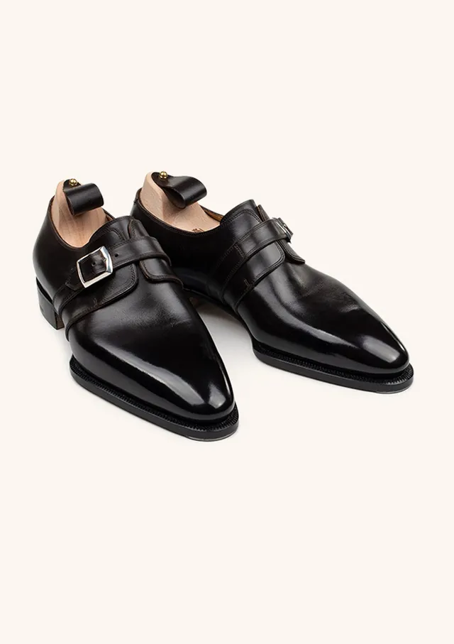 Stefano Bemer T2700 Monk Uomo Marrone Scuro Misura 42
