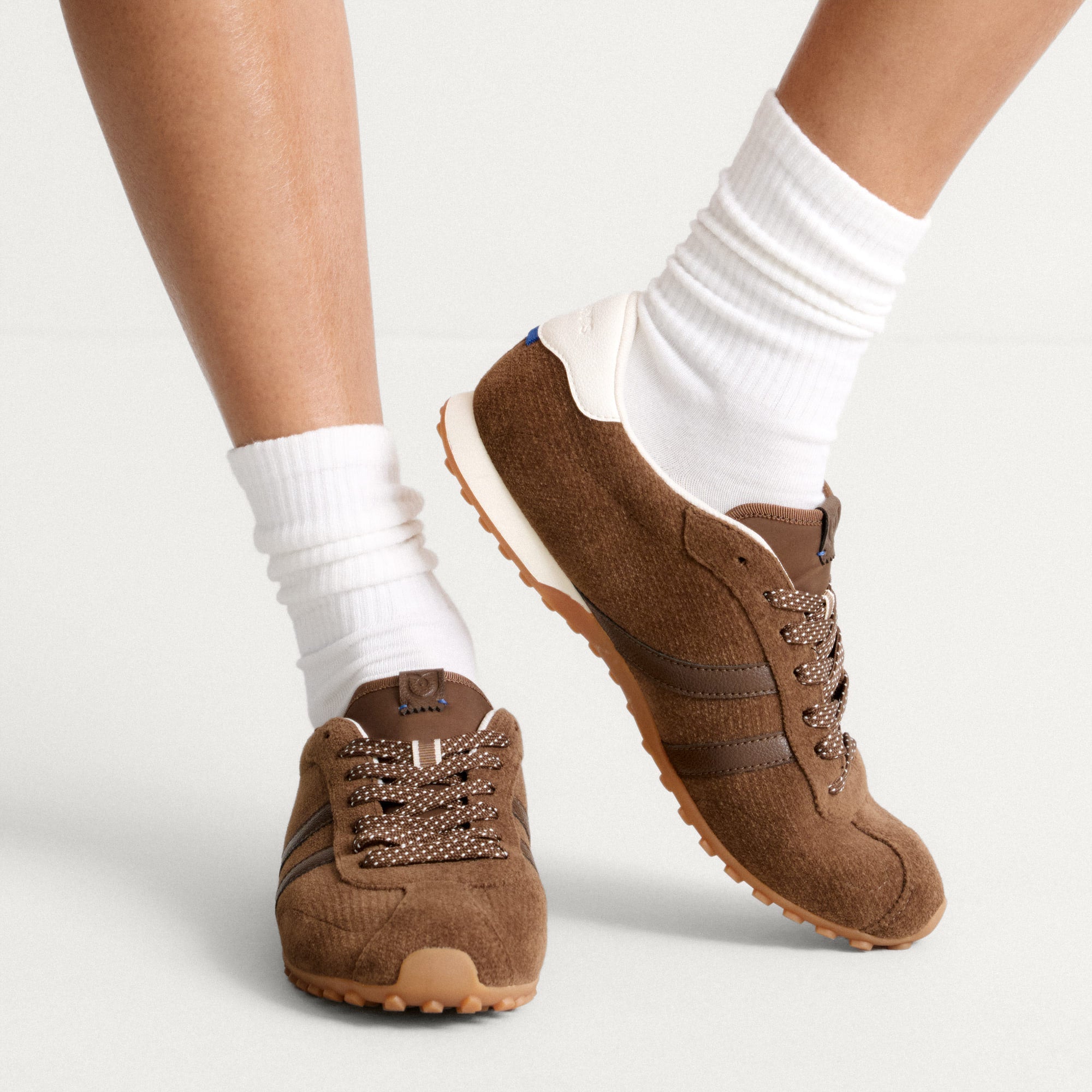 Rothy's The Ivy Sneaker sneakers donna ReVelvet Cinnamon marrone