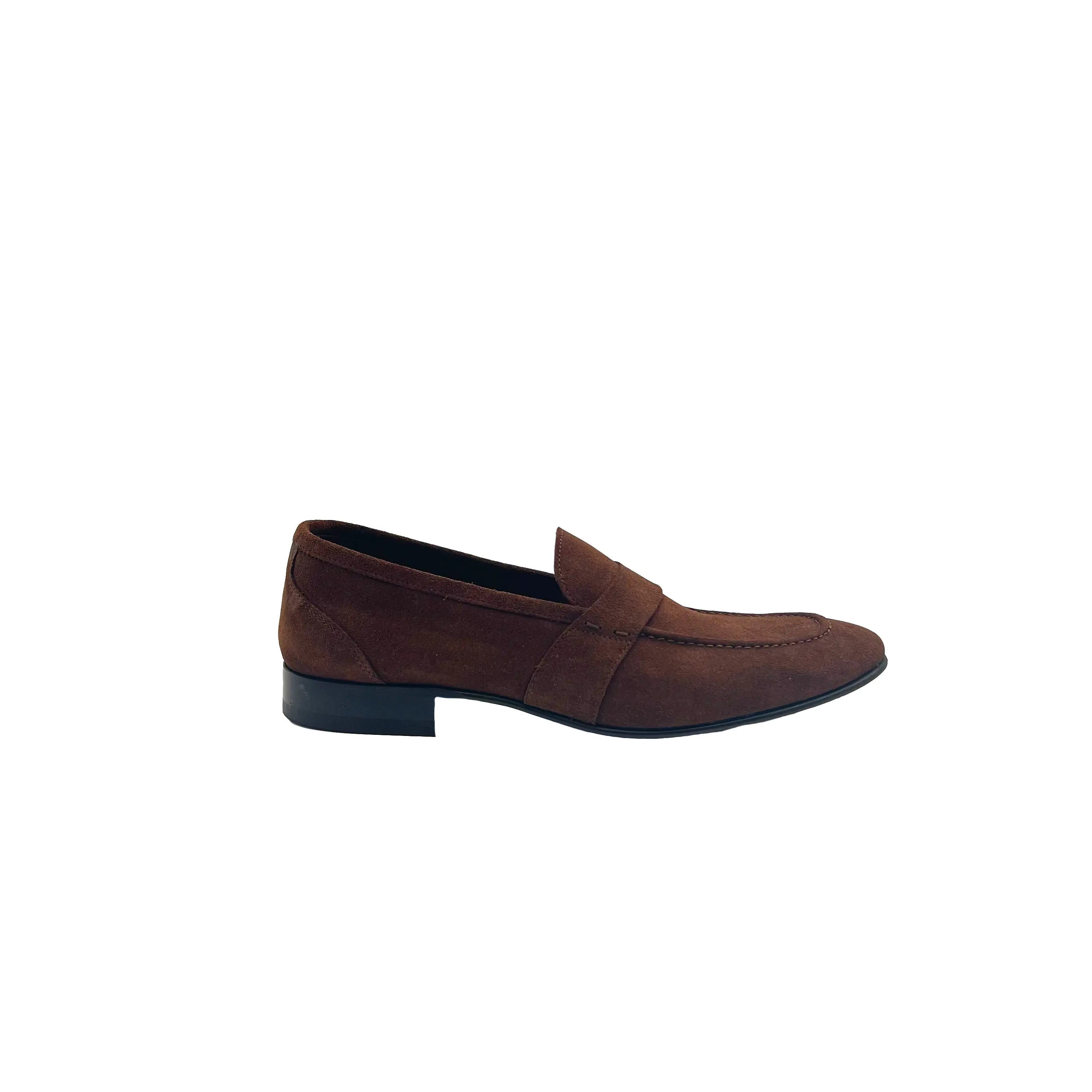 Sandro Barbera & Figli 2828 Mocassino Suede Brown Sfoderato