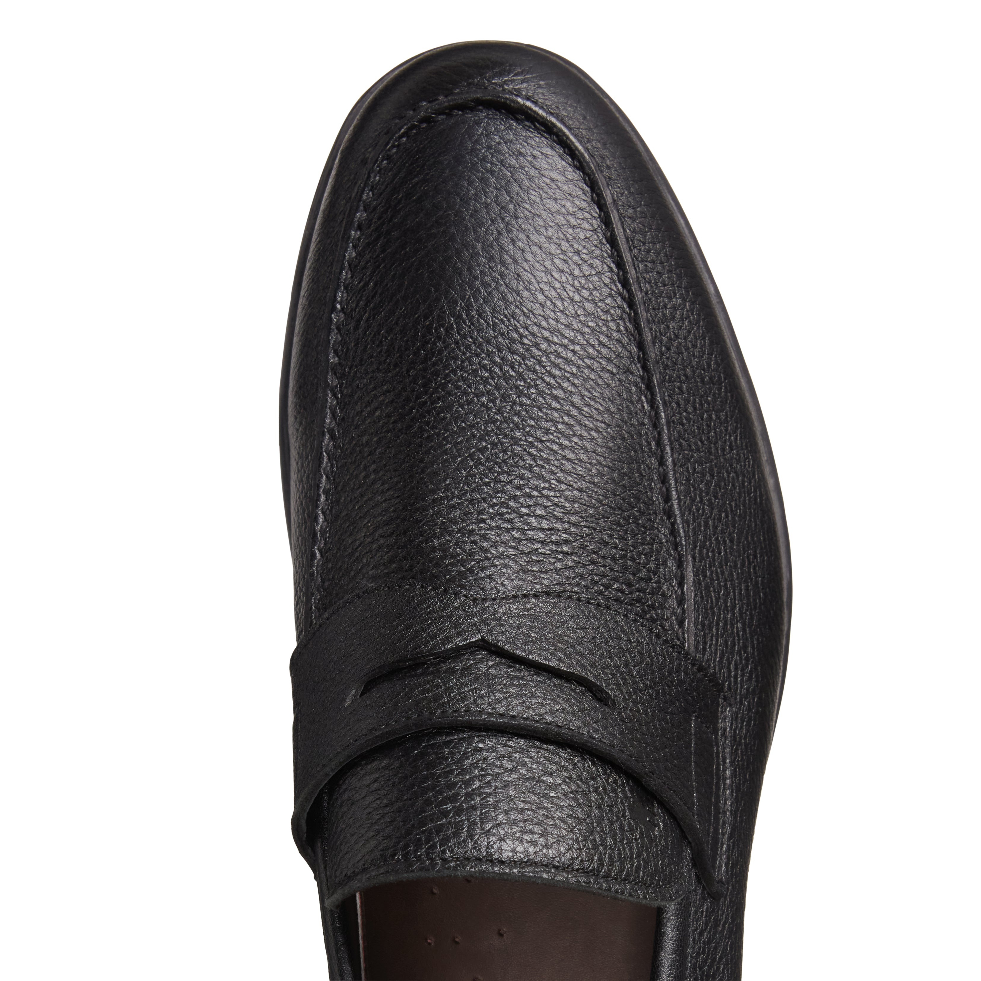 F.lli Rossetti 44612 Mocassino Uomo Nero Pelle Cervo
