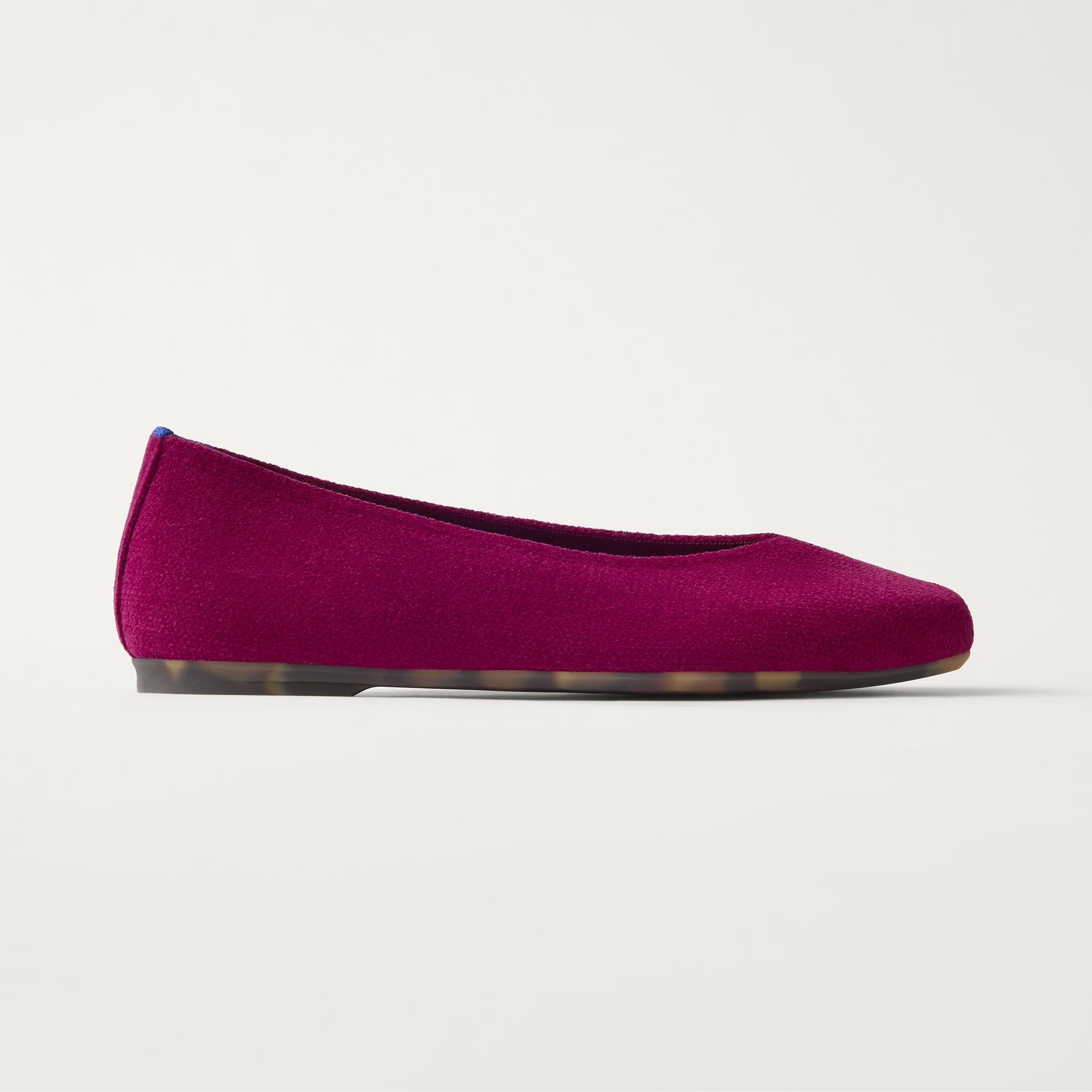 Rothy's The Max Square Ballerina ballerine mulberry magenta punta