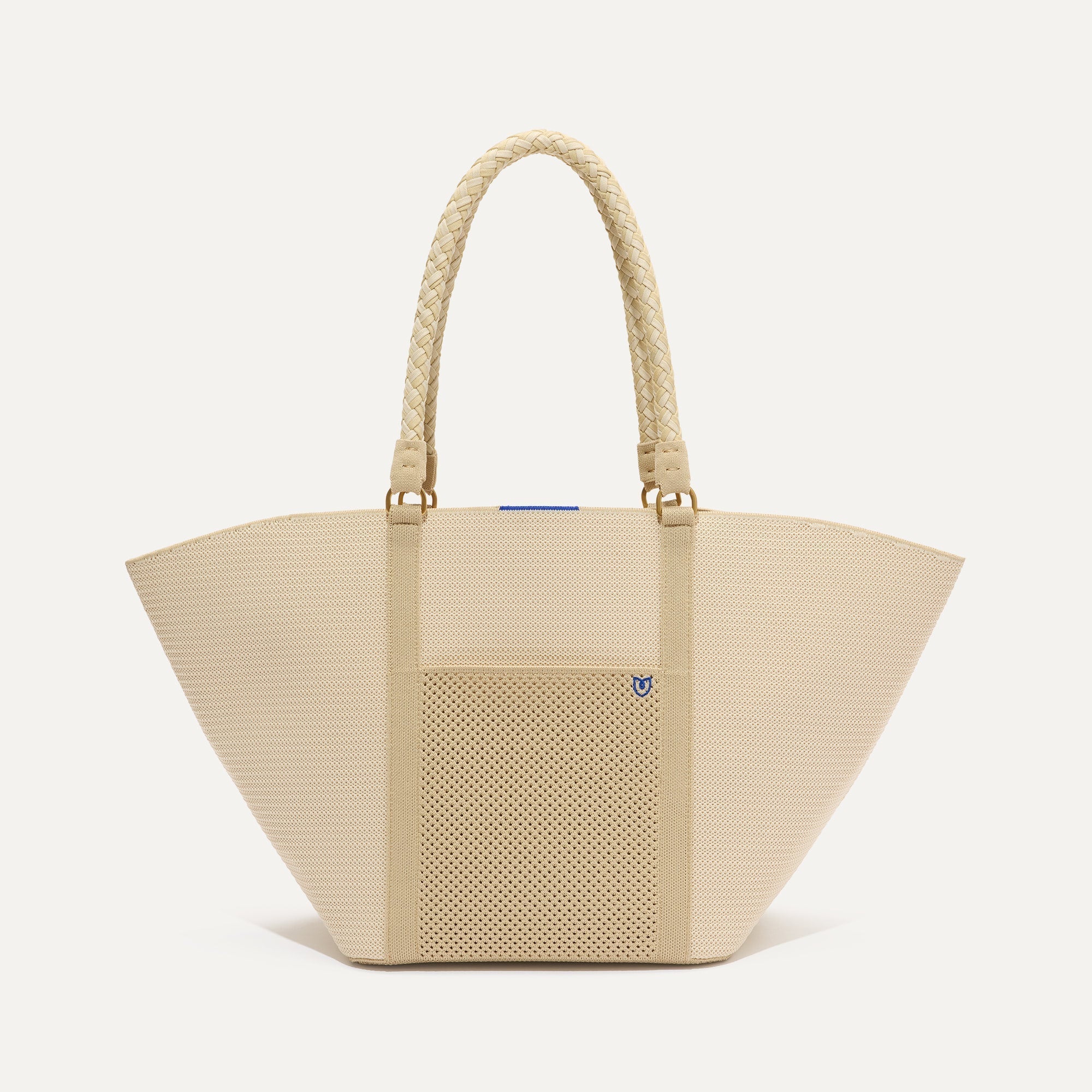 Rothy's The Summer Tote borsa meringue canapa manici corda
