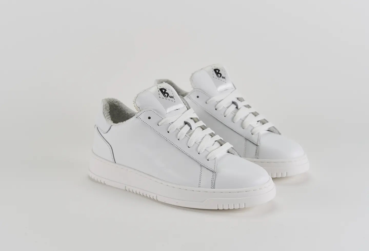 Sandro Barbera B68 Swag sneaker uomo bianco pelle