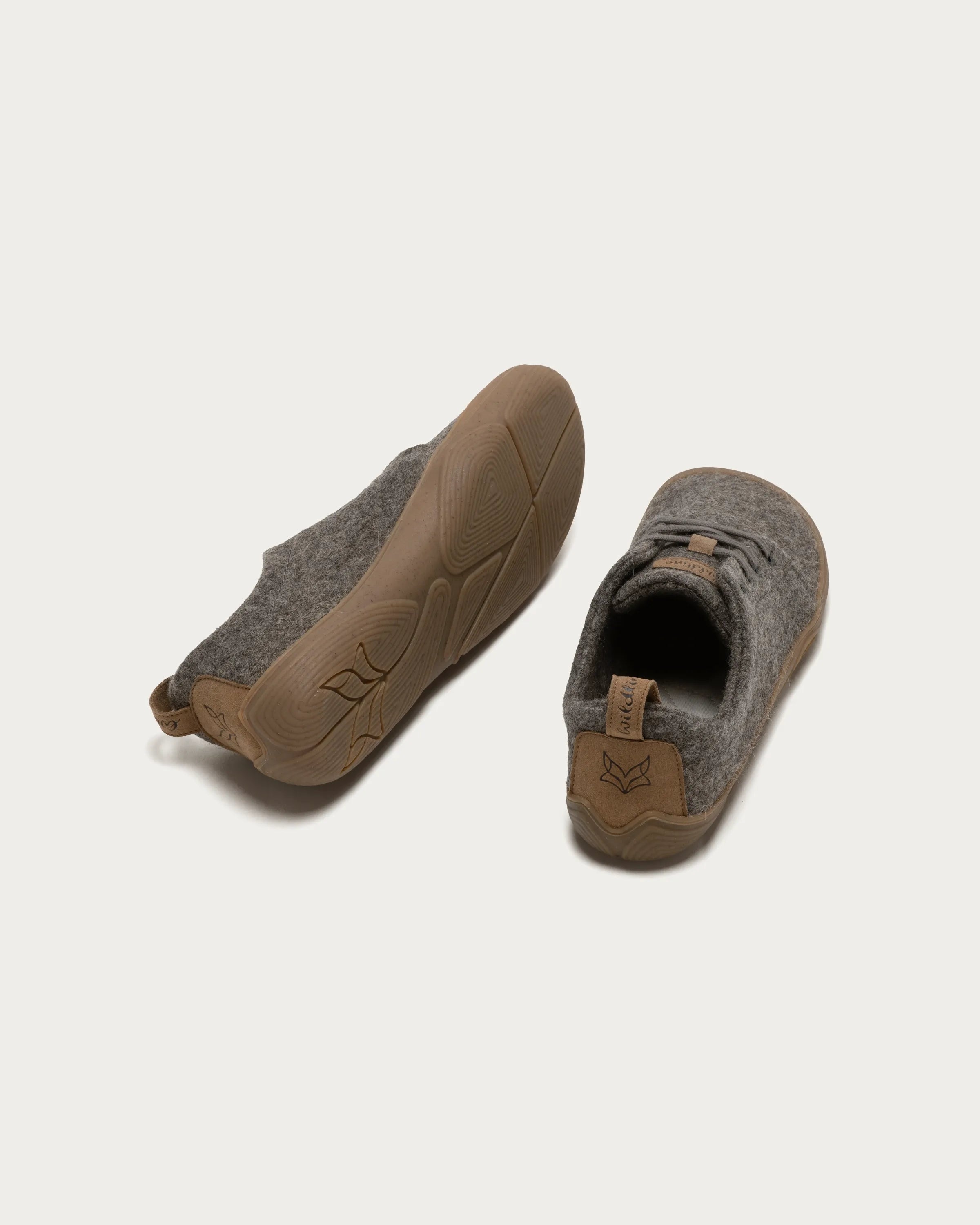 Wildling Ullig Sten scarpe basse adulti lana grigie marroni