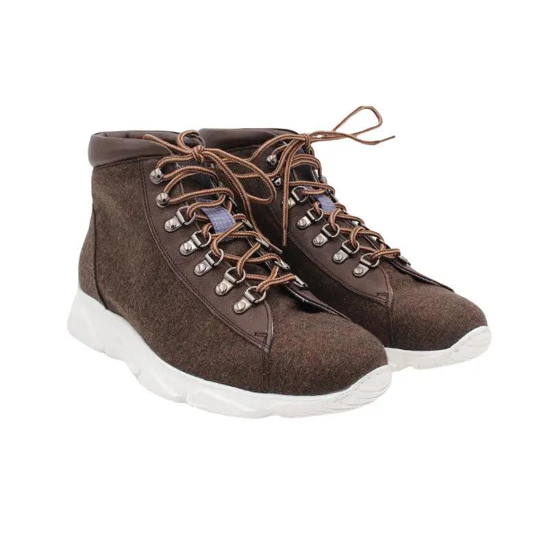 Sandro Barbera & Figli Wooly Luminor Browny sneaker lana