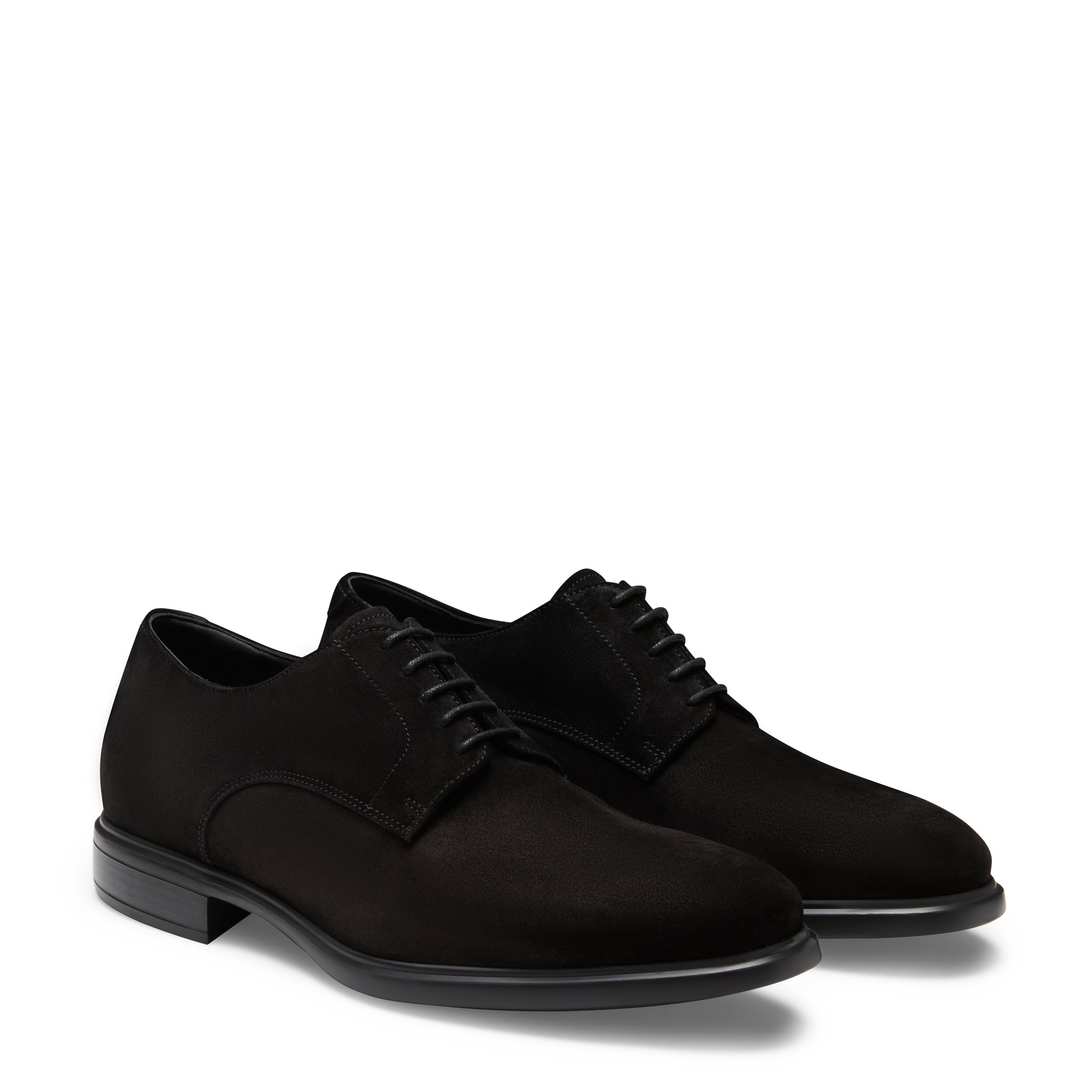 F.lli Rossetti Richard 47375 stringata derby uomo nera suede