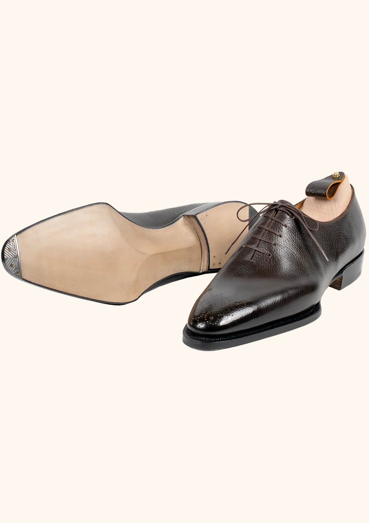 Stefano Bemer Oxfords T6310F Wholecut Marroni Misura 42