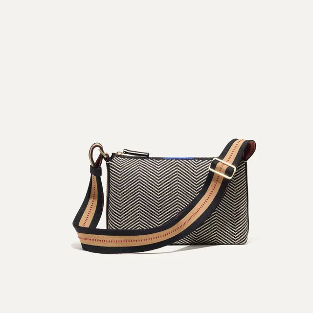 Rothy's The Casual Crossbody tracolla Dark Mist spigato