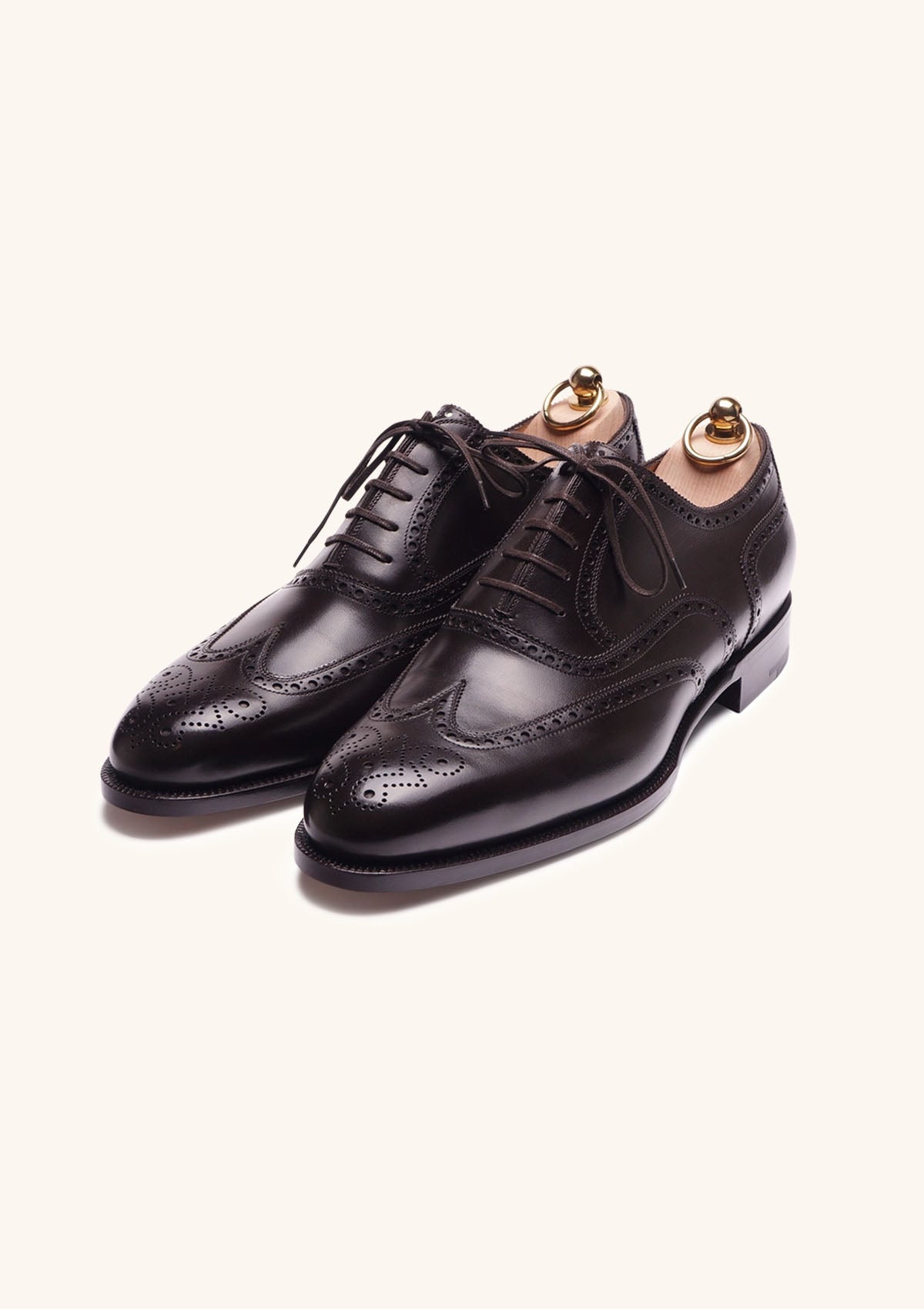 Stefano Bemer Oxfords C6240 Stringate Marroni Brogue Pelle