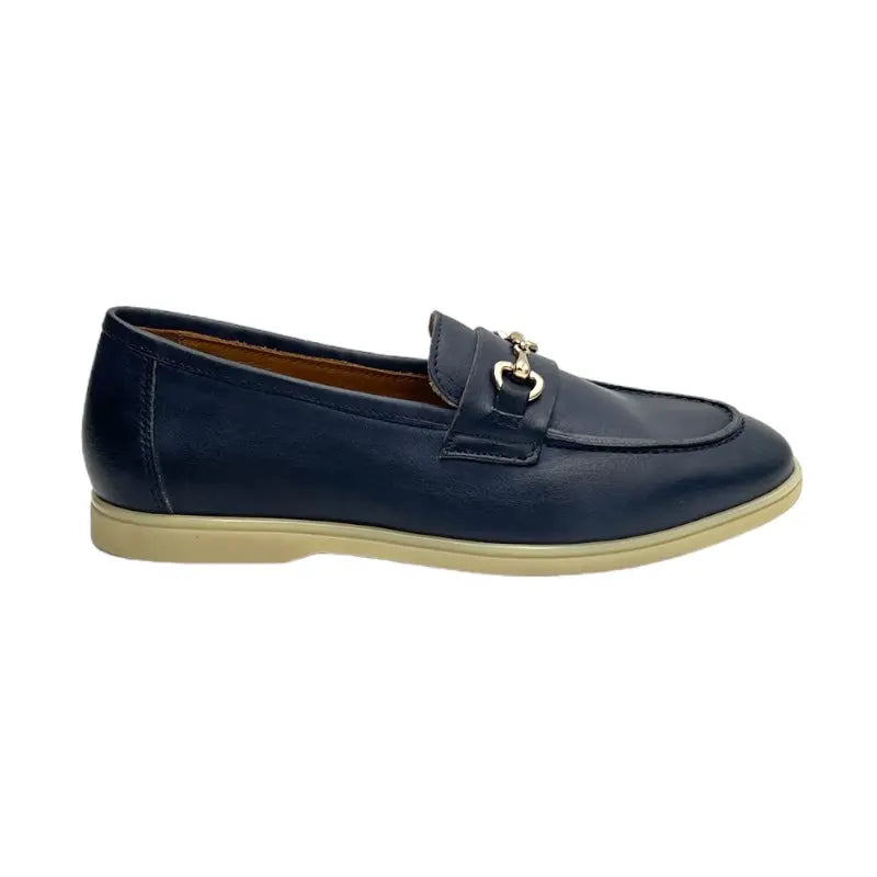 Sandro Barbera 182 Stringate Donna blu pelle anticata EU 38