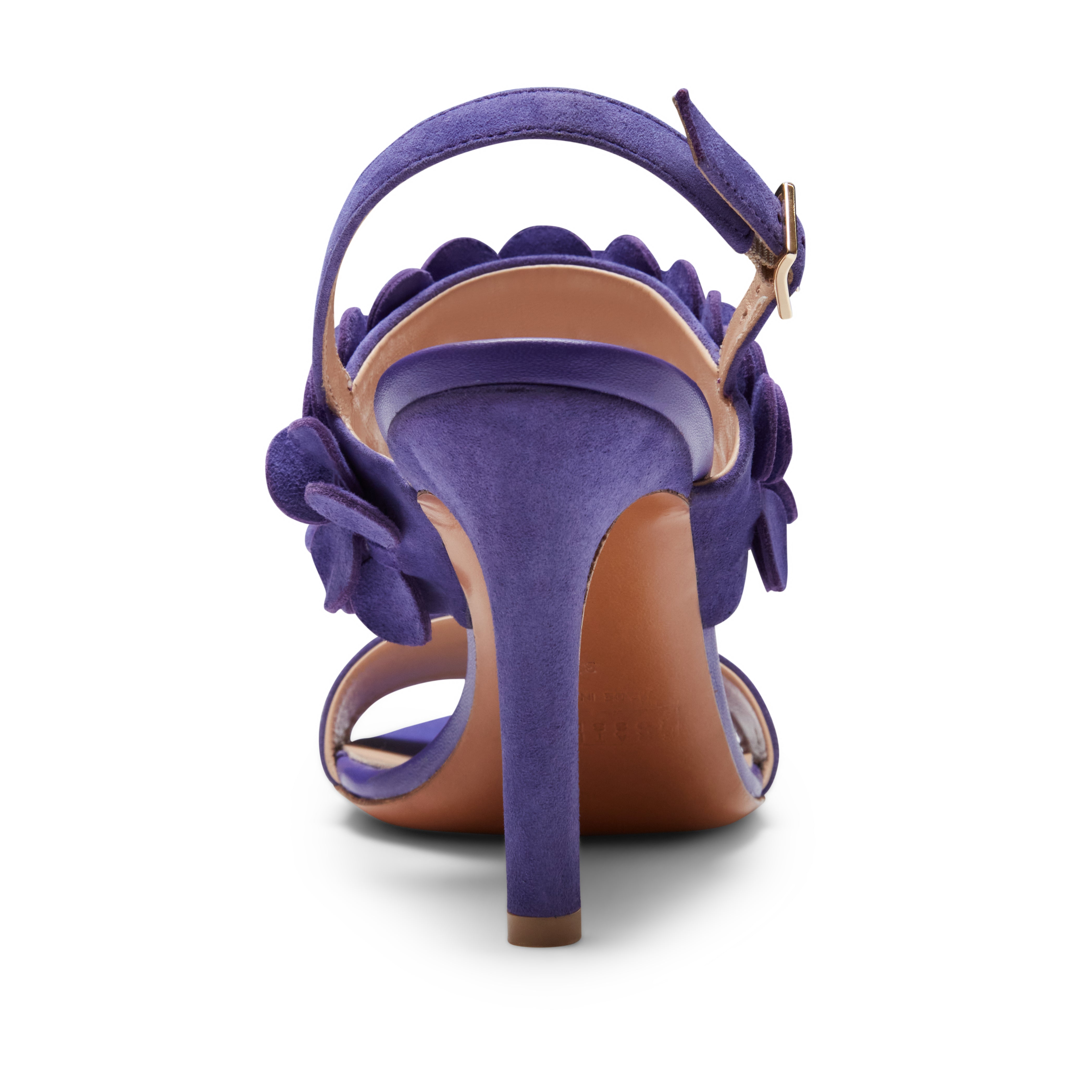 F.lli Rossetti 68261 sandalo viola in suede tacco 90