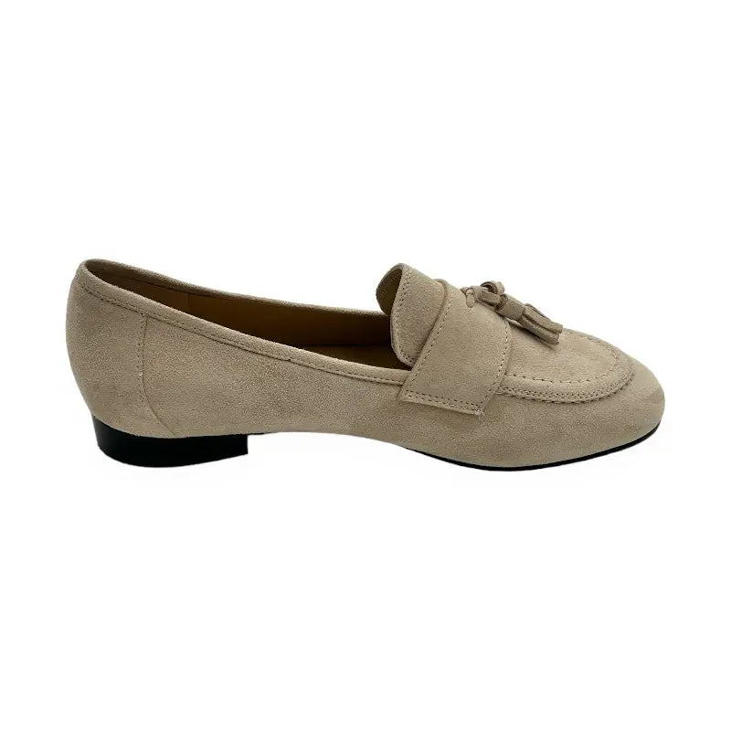 Sandro Barbera & Figli 096 stringate donna sabbia nappine