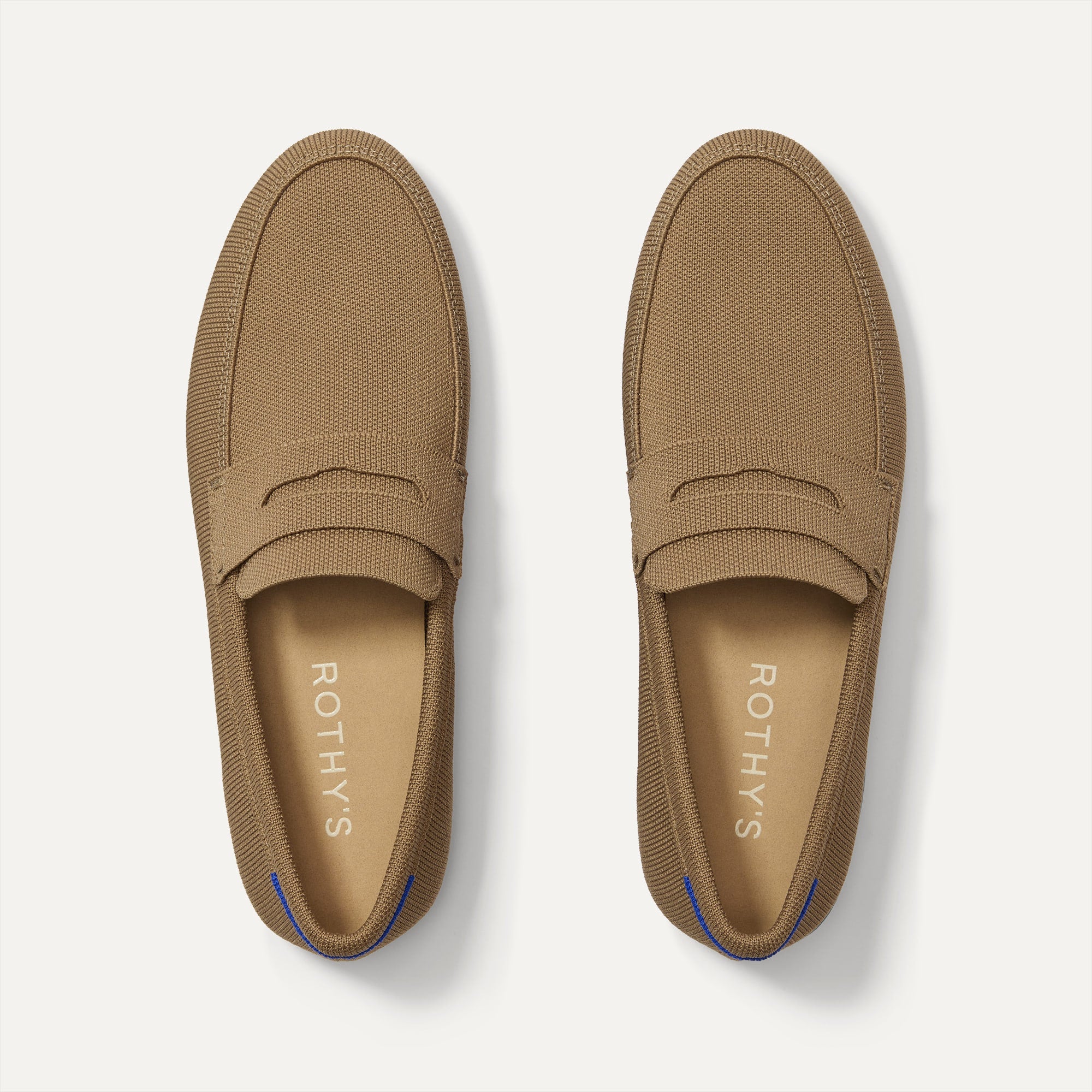 Rothy's The Ravello Penny Loafer mocassini uomo camel Morel