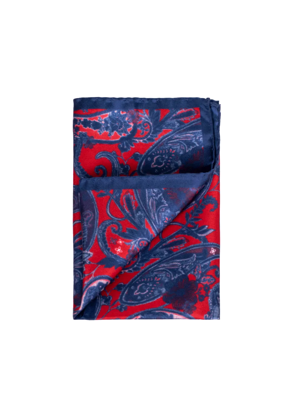 Stefano Bemer Pocket Squares SV5004 seta paisley floreale