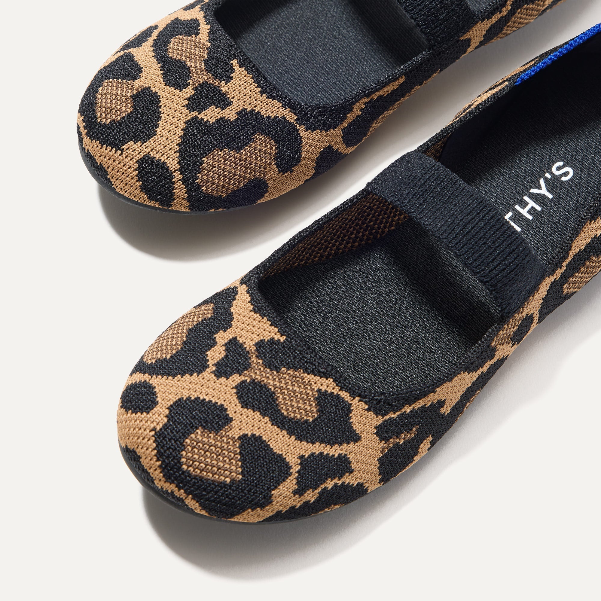 Rothy's The Kids Mary Jane scarpe bambina Amber Cat leopardate
