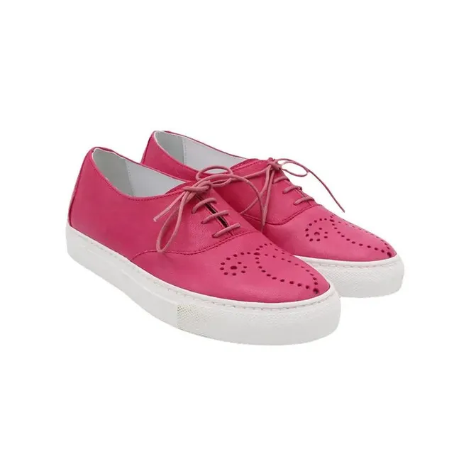 Sandro Barbera Spring Fuxia francesine donna fuxia in pelle