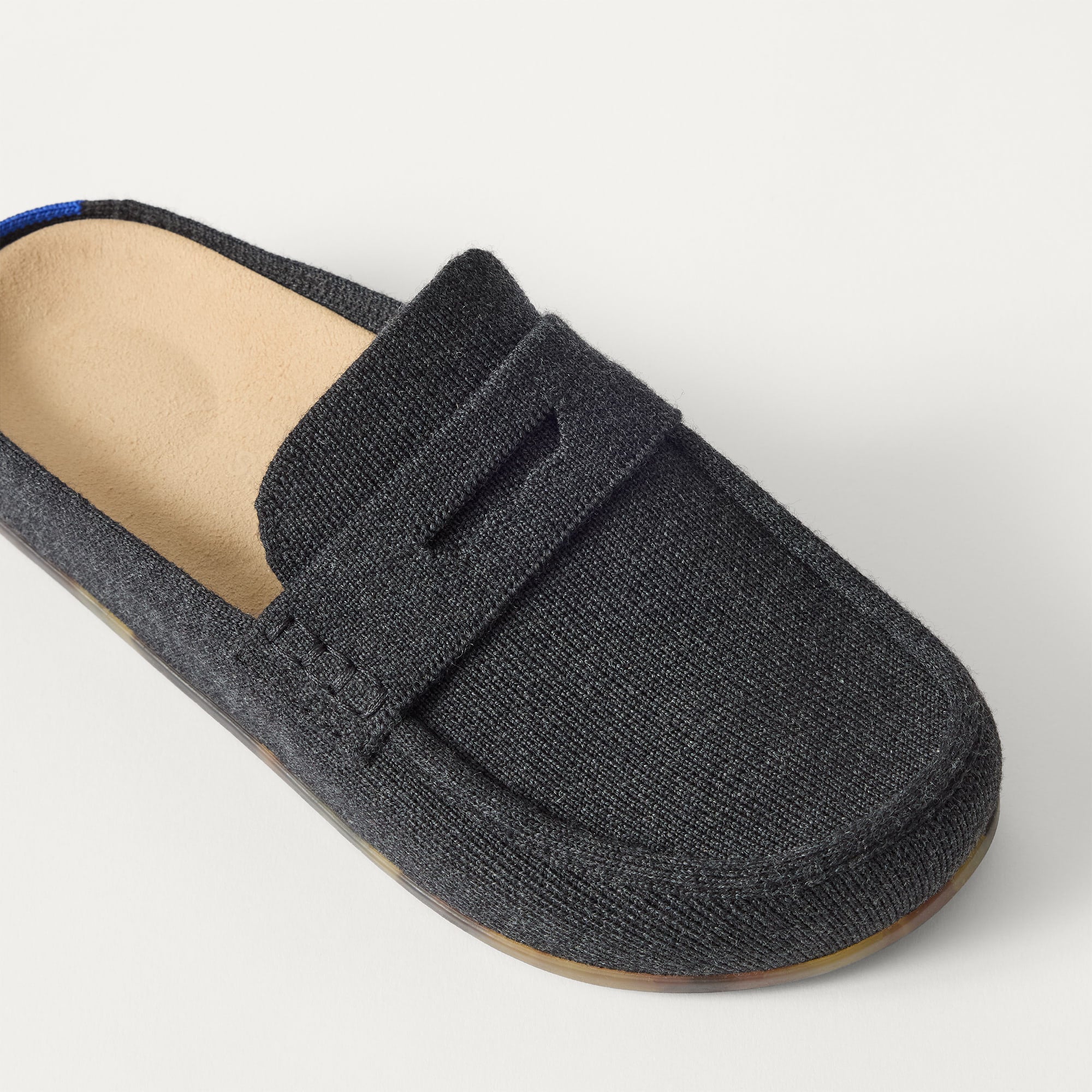 Rothy's Clogs The Penny Clog zoccoli Soft Black lana merino