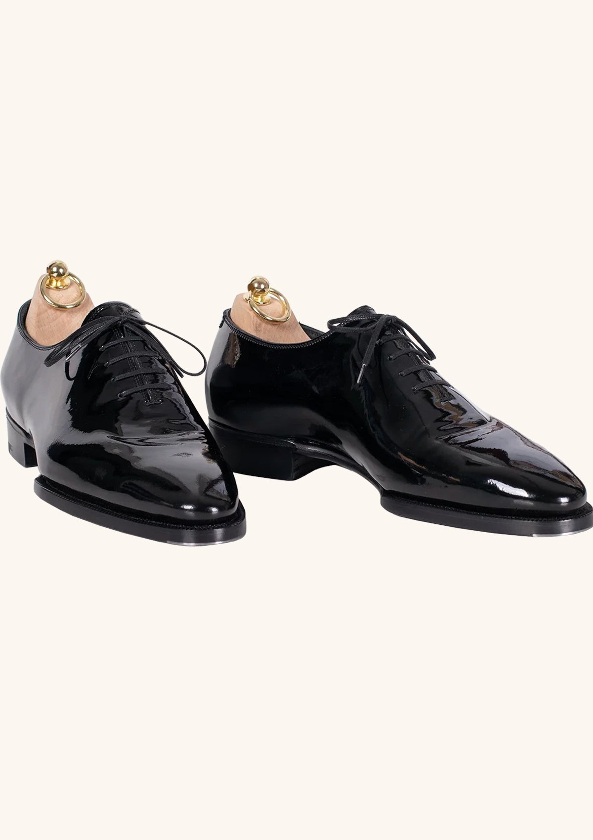 Stefano Bemer Oxfords T6310 stringate vernice nere 42