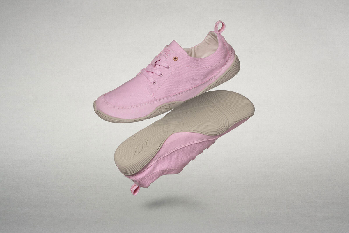 Wildling Prunus scarpe barefoot cotone rosa chiaro