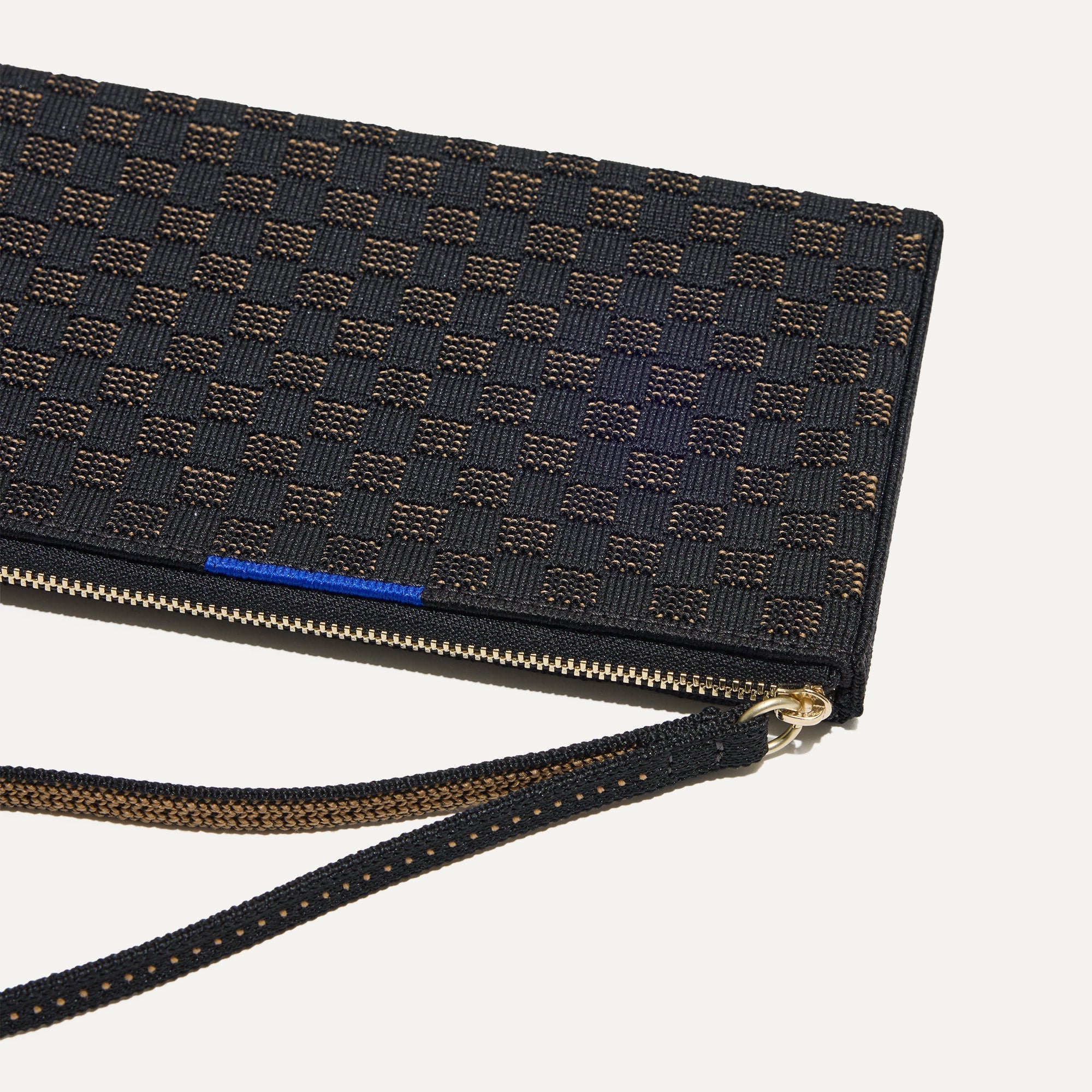 Rothy's Wallet Wristlet pochette Night Song nero intrecciata