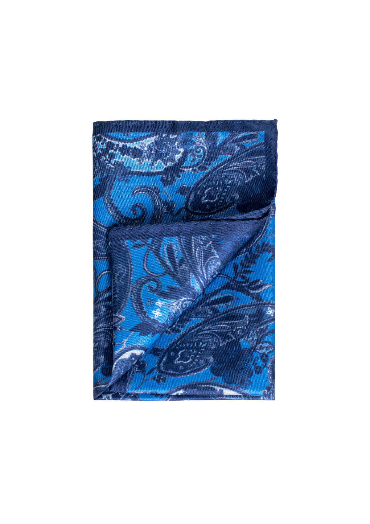 Stefano Bemer Pocket Squares SV5004 seta paisley floreale