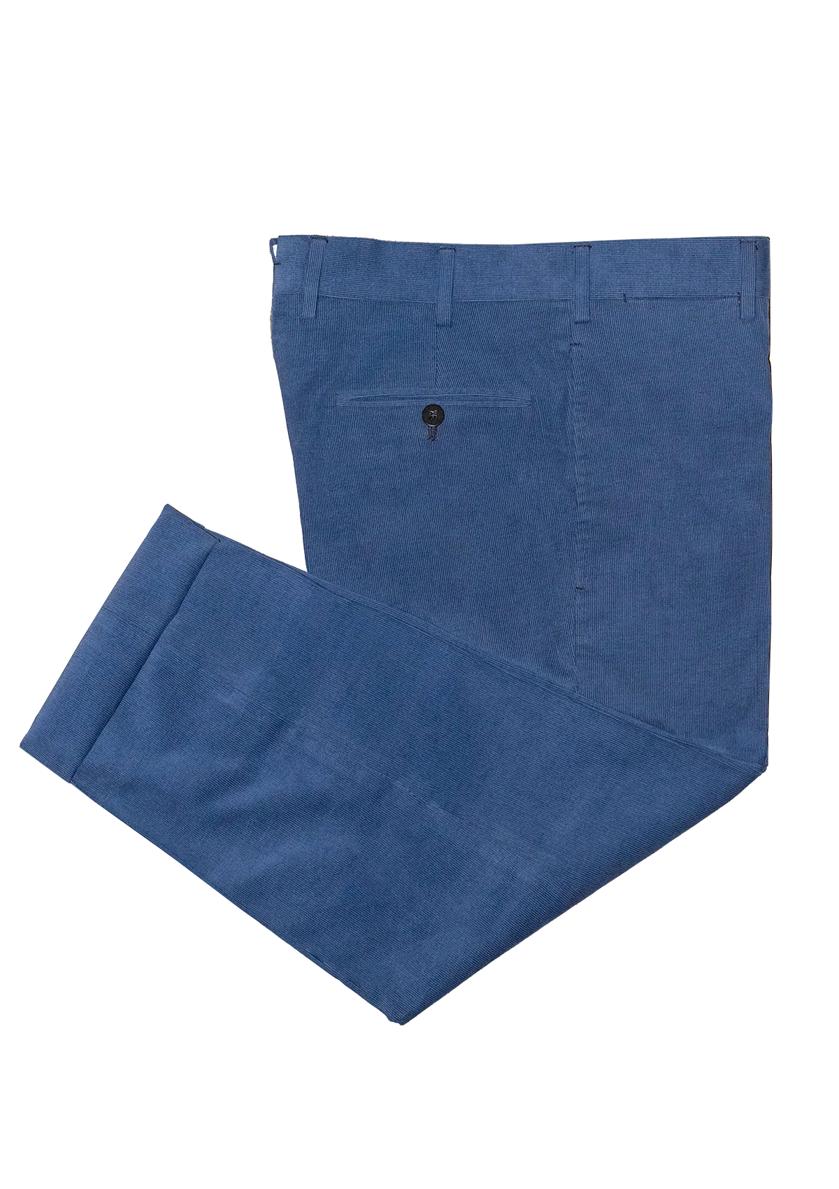 Stefano Bemer Trousers Pantaloni Velluto Azzurro 52