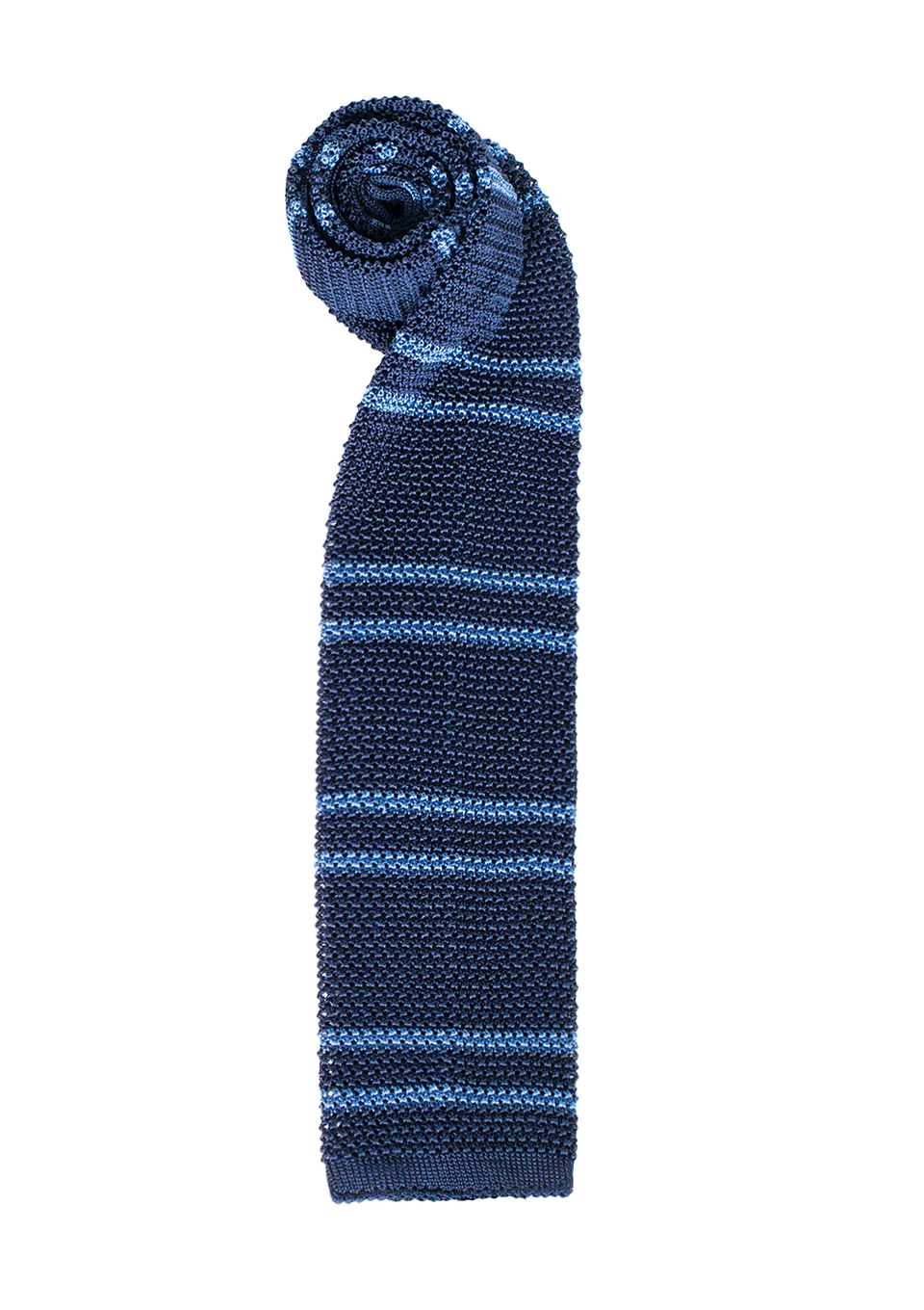 Stefano Bemer Ties SV5005 Cravatta Seta Blu Righe