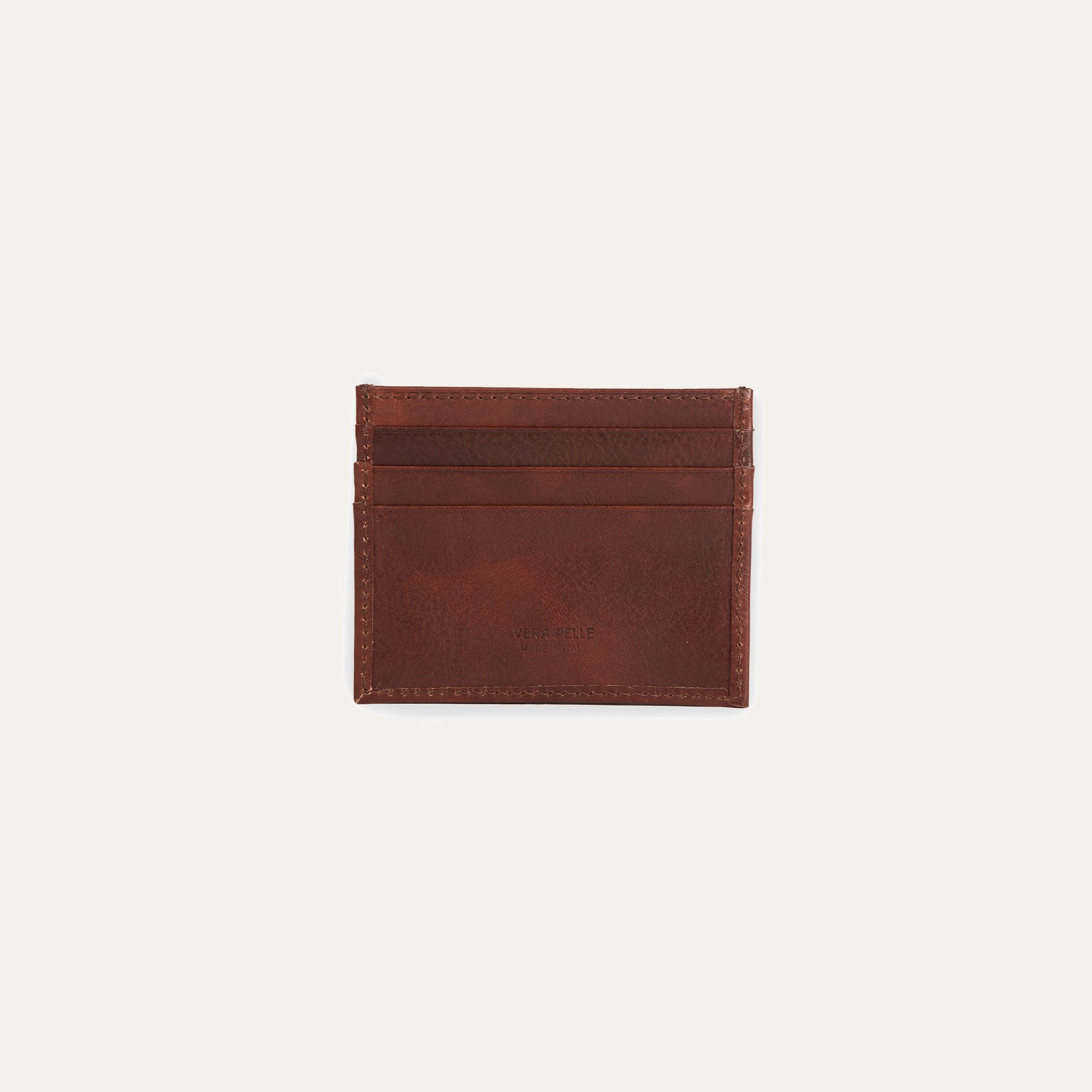Dellovo Fortuna porta carte pelle nero 6 carte