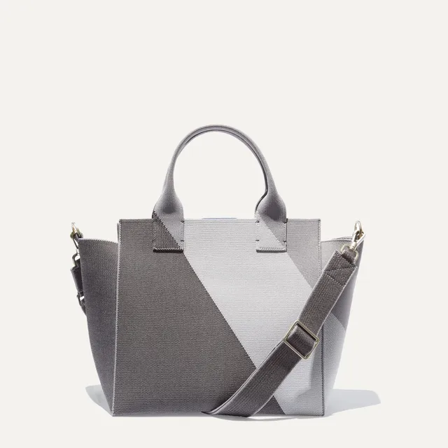 Rothy's The Handbag borsa a mano Charcoal Grey capiente