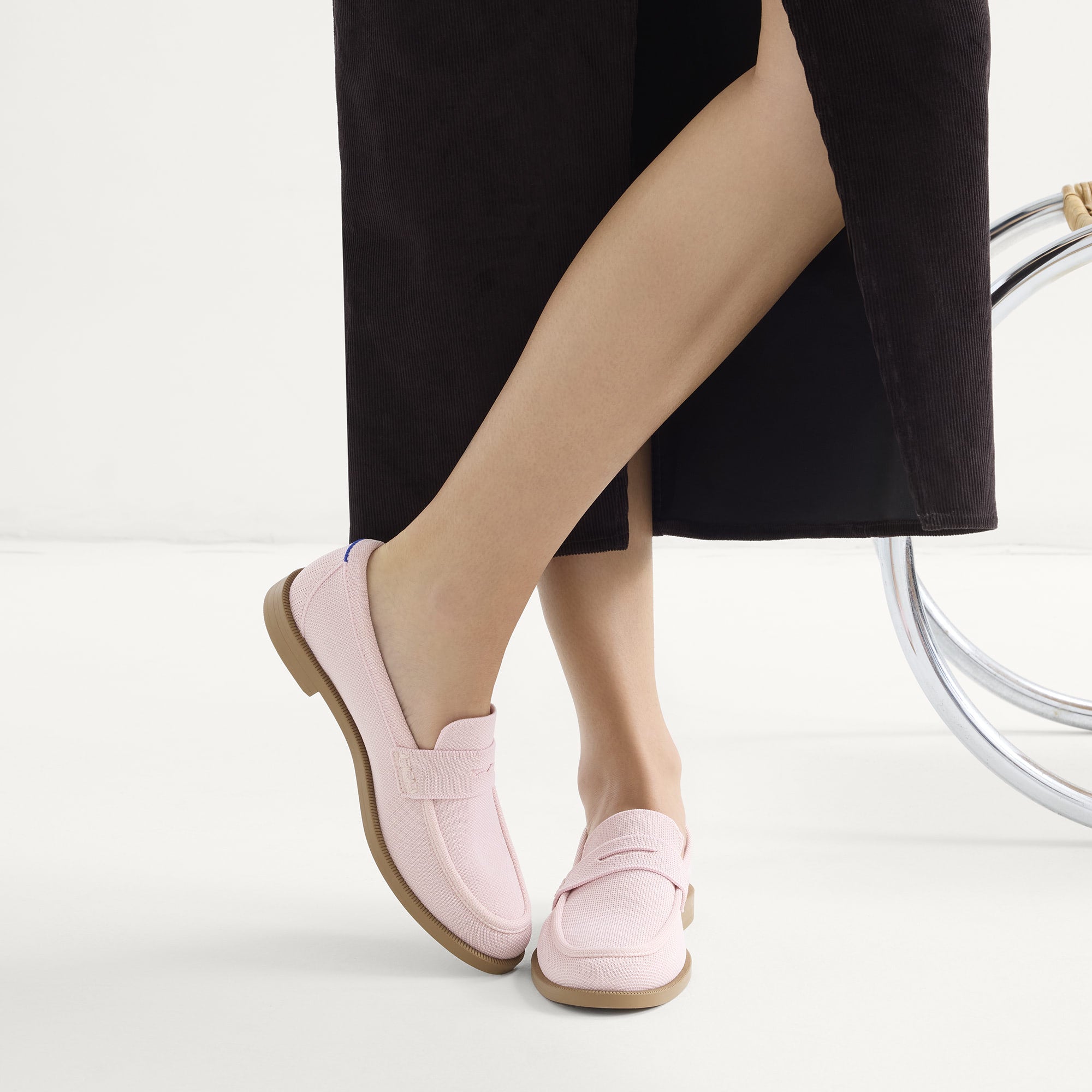 Rothy's The Penny Loafer mocassini donna Light Pink rosa chiaro