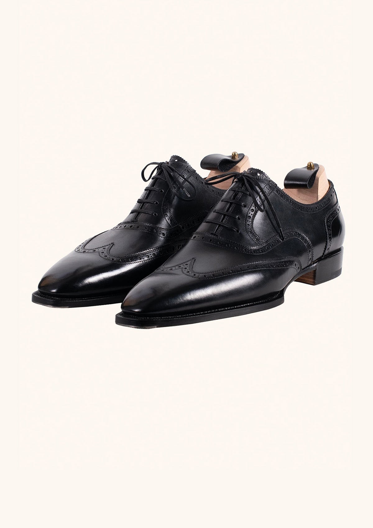 Stefano Bemer Oxfords T6405 scarpe oxford nere pelle vitello