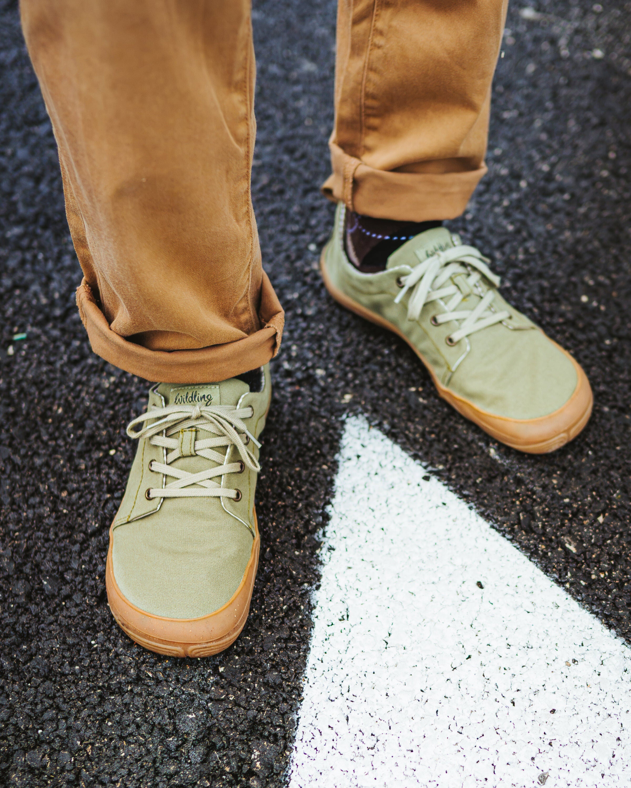 Wildling Robulo Khaki scarpe basse verde idrorepellenti