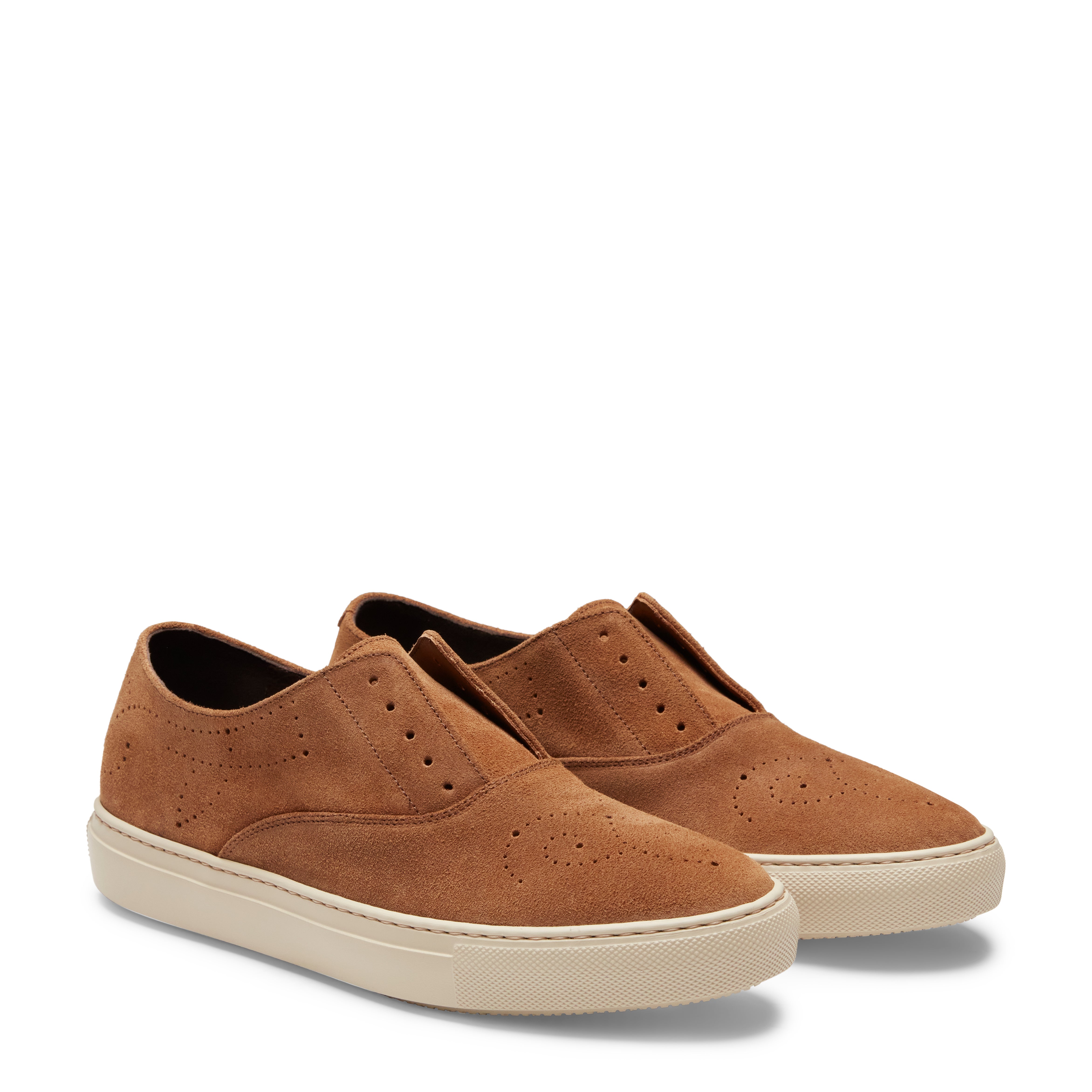 F.lli Rossetti Hobo Sport 45651 Sneaker Uomo Castoro Suede Idrorepellente