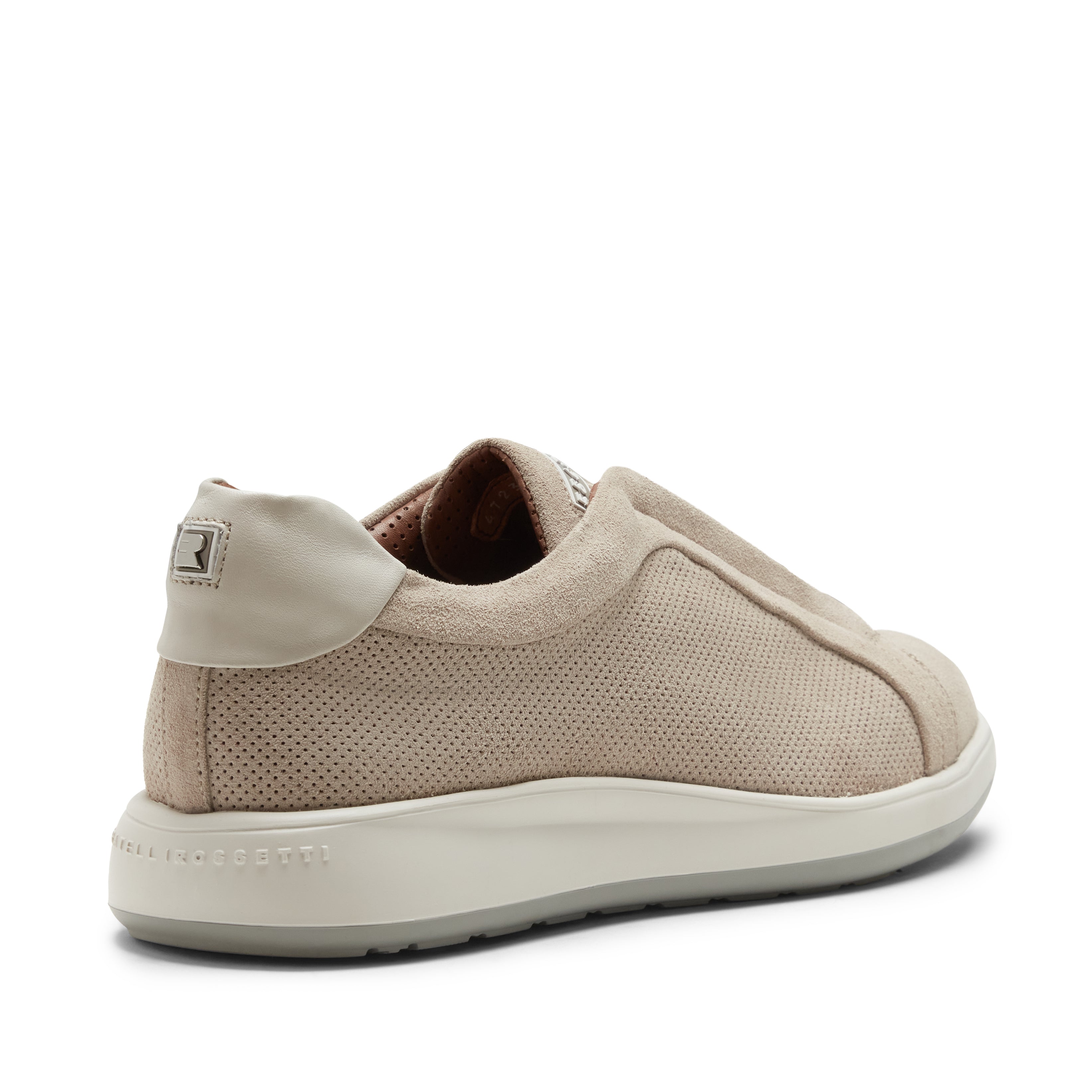 F.lli Rossetti 47236 sneaker suede sabbia slipper uomo