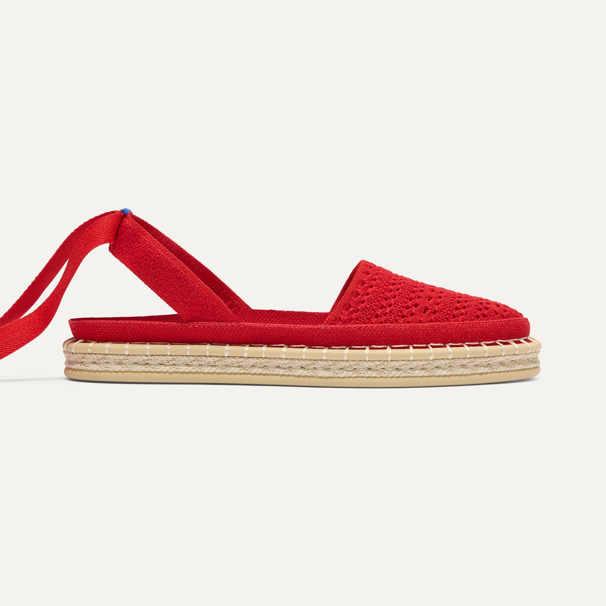Rothy's The D'Orsay Espadrille ballerine donna Bright Red Crochet