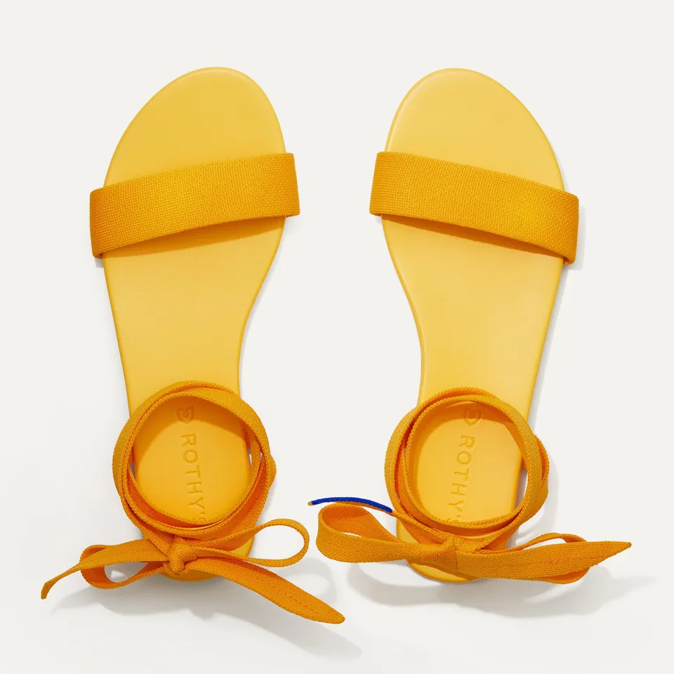 Rothy's The Wrap Sandal sandali donna Canary intrecciati