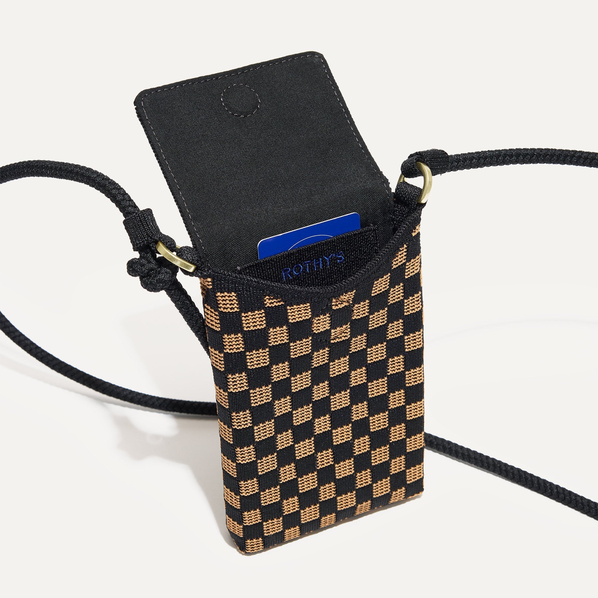 Rothy's The Phone Crossbody borsa a tracolla Midnight Song nera