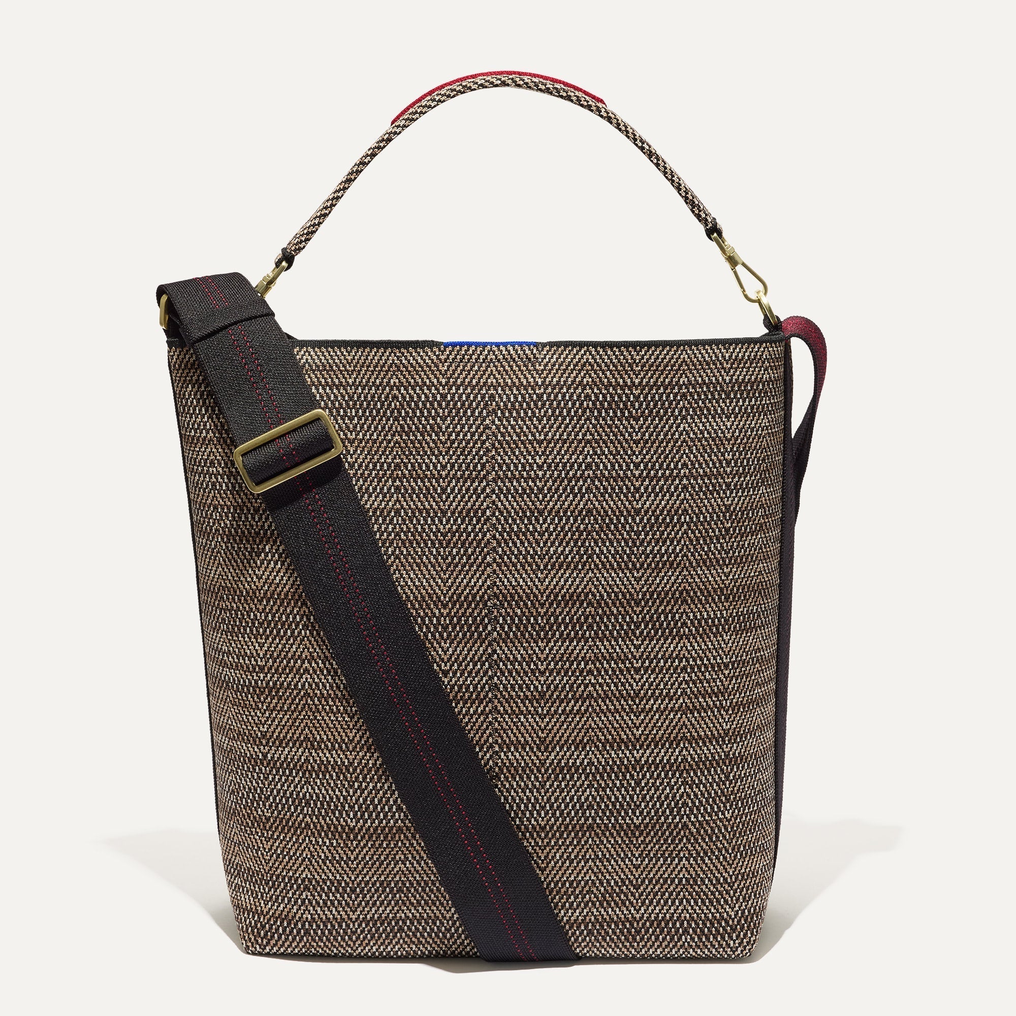Rothy's The Bucket Bag borsa secchiello cacao spigato