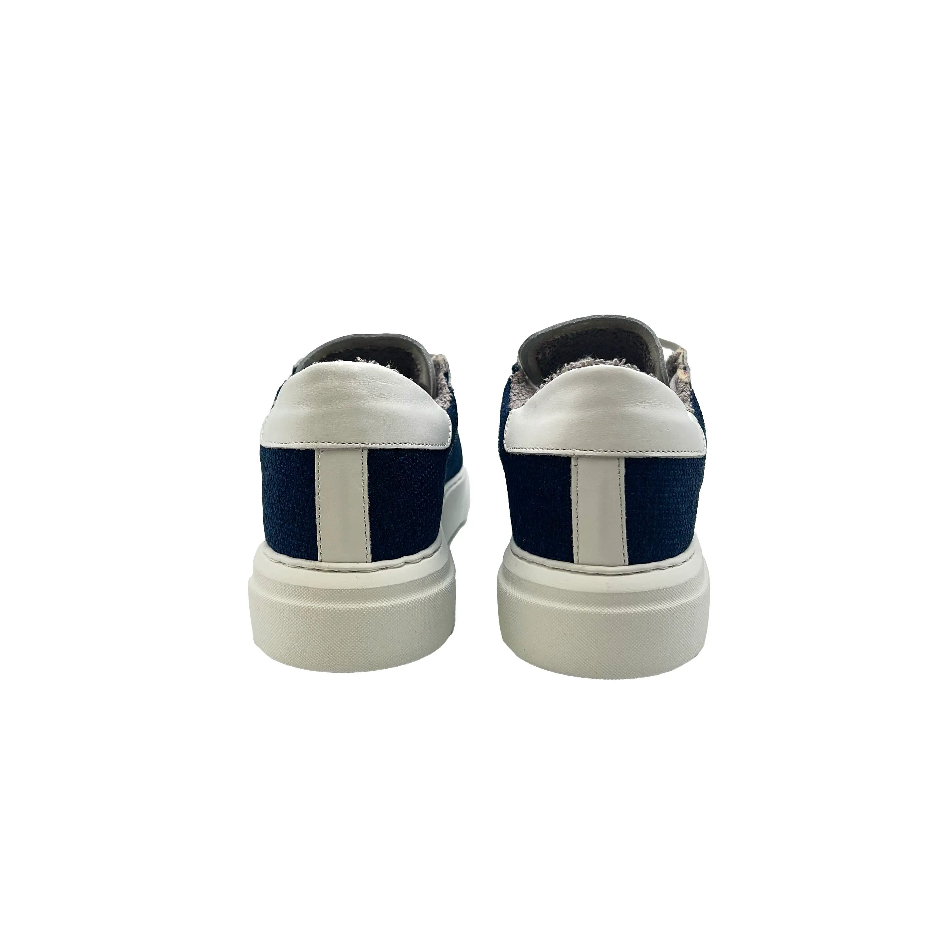 Sandro Barbera Wooly Jumper Sky Sneakers Donna biancoblu lana