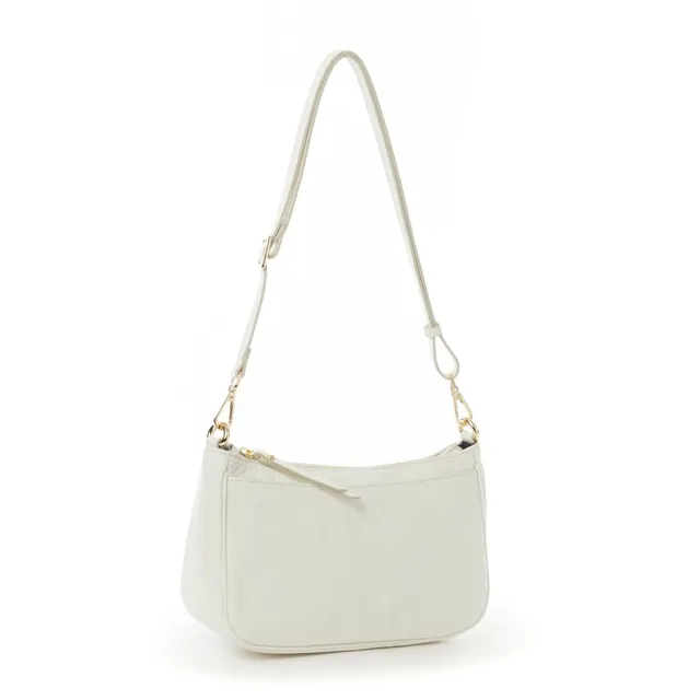 Sandro Barbera C14 Cream borsa crema pelle bottalata