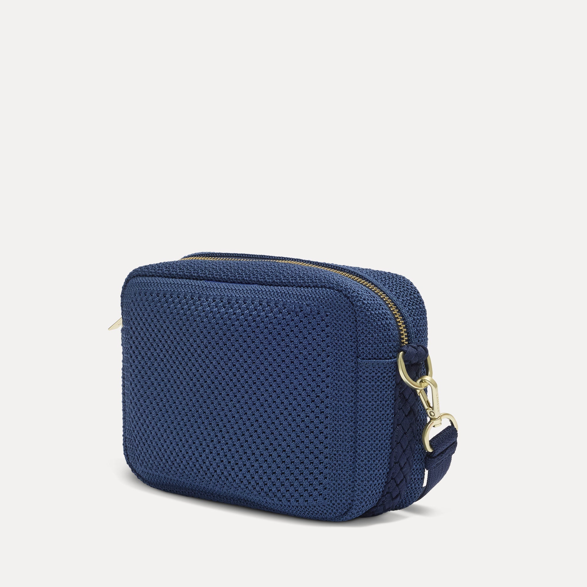 Rothy's The Crossbody Camera Bag borsa tracolla Lagoon Open-Knit blu