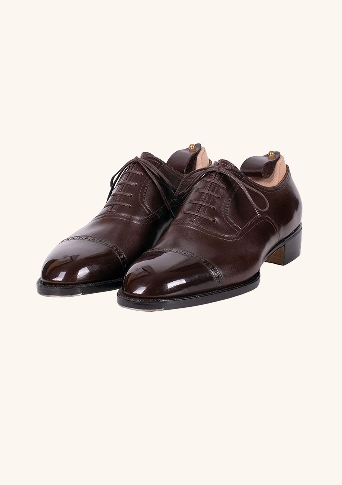 Stefano Bemer Oxfords T6452 scarpe pelle marrone