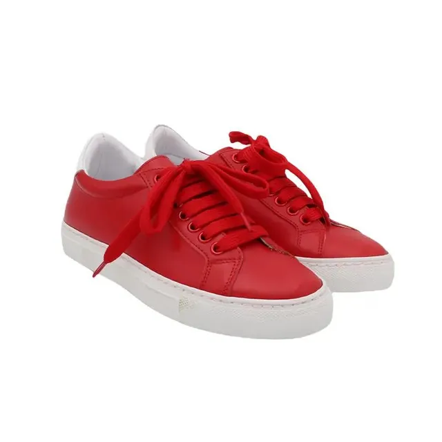 Sandro Barbera & Figli VA9 Basic sneakers donna ginger bianco pelle