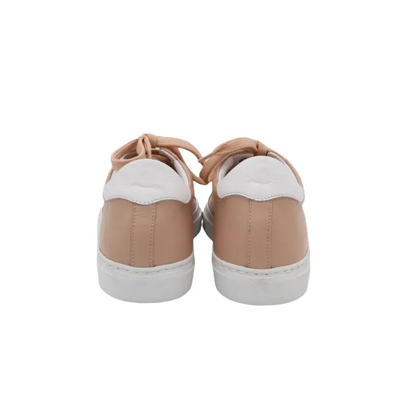 Sandro Barbera & Figli VA9 Basic Sneakers Donna bianconude pelle